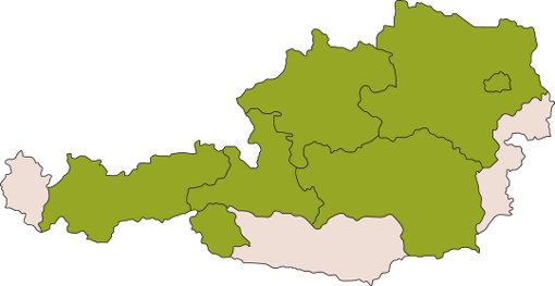 Oesterreich-Karte zur Hundehaftpflicht
